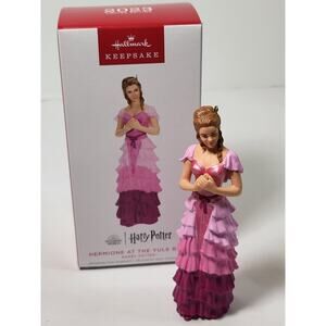 Hallmark HERMIONE at the Yule Ball HARRY POTTER Keepsake 2023 LIMITED EDITION